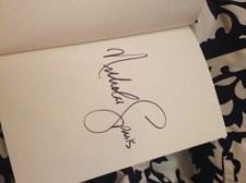 signed book