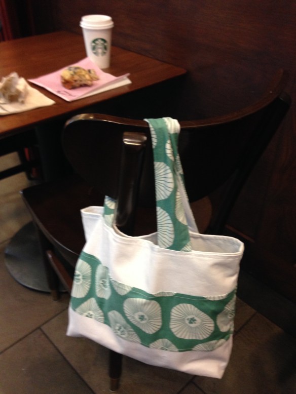 bag at starbucks